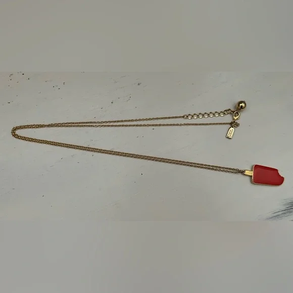 Kate Spade Gold Chain Popsicle Necklace - Picture 2 of 5